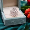 Circle Stone Ring